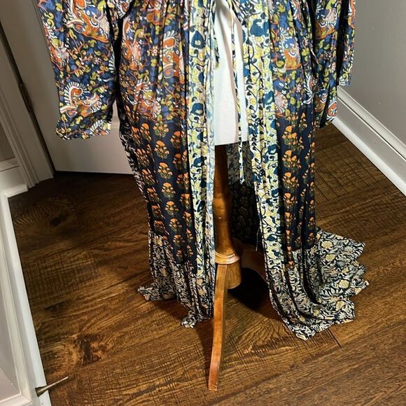 Free People Fabulous NWT MAXI DUSTER. One Size. WT241 - Picture 6 of 6